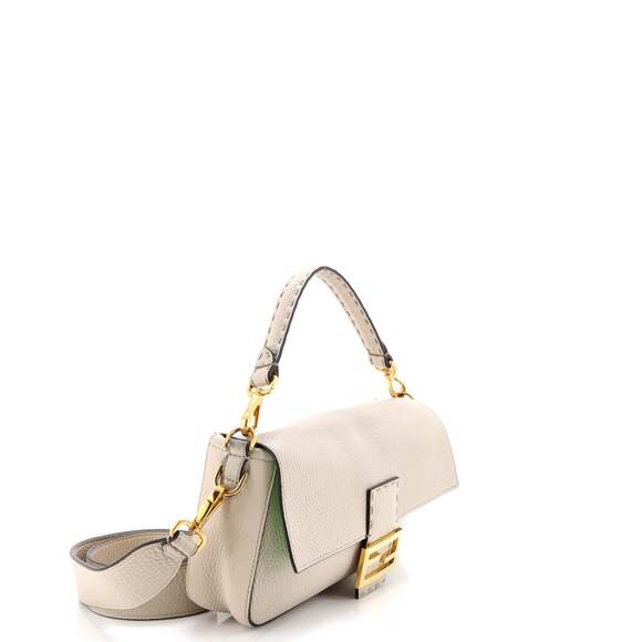 Fendi Selleria Baguette Nm Bag Leather #237444F23B - Picture 2 of 7